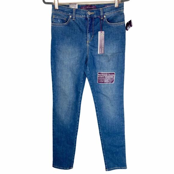 Gloria Vanderbilt Amanda Skinny Jeans Size 8P - Picture 1 of 4